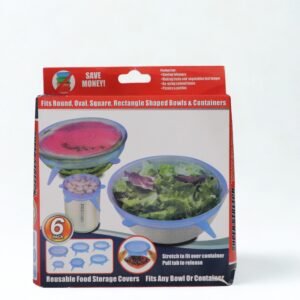 BTC- SILICONE BOWL COVER 6PC